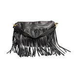 Miu Miu Leather Fringe Shoulder Bag