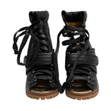 Chloé Lace-Up Wedge Sandals - Size 36