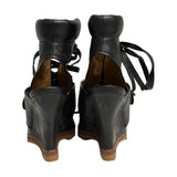 Chloé Lace-Up Wedge Sandals - Size 36