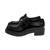 Prada Logo Loafers - Size 36