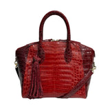 Nancy Gonzales Crocodile Tassel Bag