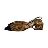 Aquazzura Leopard Print Ankle-Wrap Pumps - Size 38.5