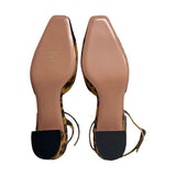 Aquazzura Leopard Print Ankle-Wrap Pumps - Size 38.5
