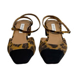 Aquazzura Leopard Print Ankle-Wrap Pumps - Size 38.5