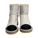 Chanel Shearling Boots - Size 39