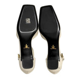 Prada Patent Leather Ankle-Strap Pumps - Size 38