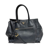 Prada Navy Tote Bag