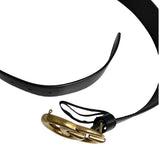 Gucci "GG Marmont Double G" Leather Belt