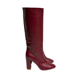 Gianvito Rossi Leather Knee-High Boots - Size 36