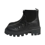 Gucci "Matelassé Chelsea" Ankle Boots - Size 36.5