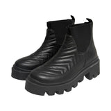 Gucci "Matelassé Chelsea" Ankle Boots - Size 36.5