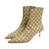 Gucci "Bombshell bootie" Kitten Heel Ankle Boots - Size 40