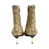 Gucci "Bombshell bootie" Kitten Heel Ankle Boots - Size 40