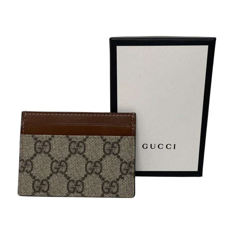 Gucci "GG Supreme Card Holder"