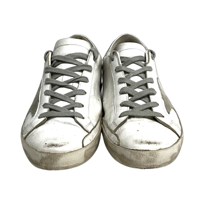 Golden Goose "Superstar Mixed Leather Sneakers" - Size 36