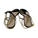 Gucci Bee Embellished Sandals - Size 38